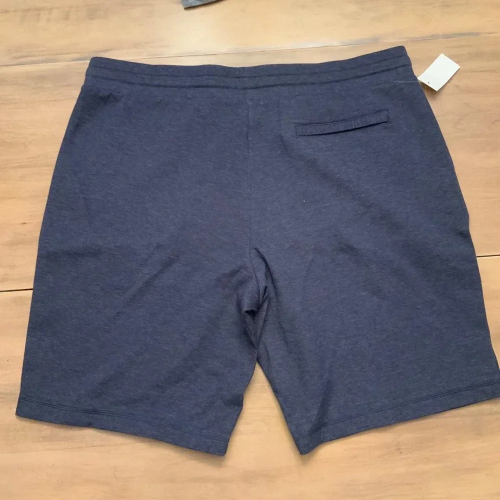 NWT 32 Degrees Cool Blue Drawstring Tech Short L